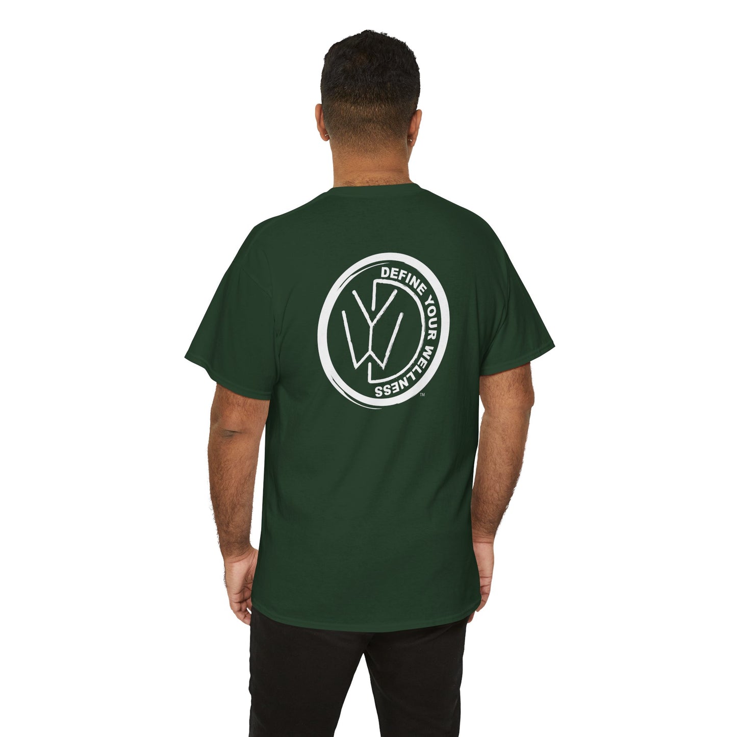 Define Your Wellness - Unisex Heavy Cotton Tee - 13 colors, front & back