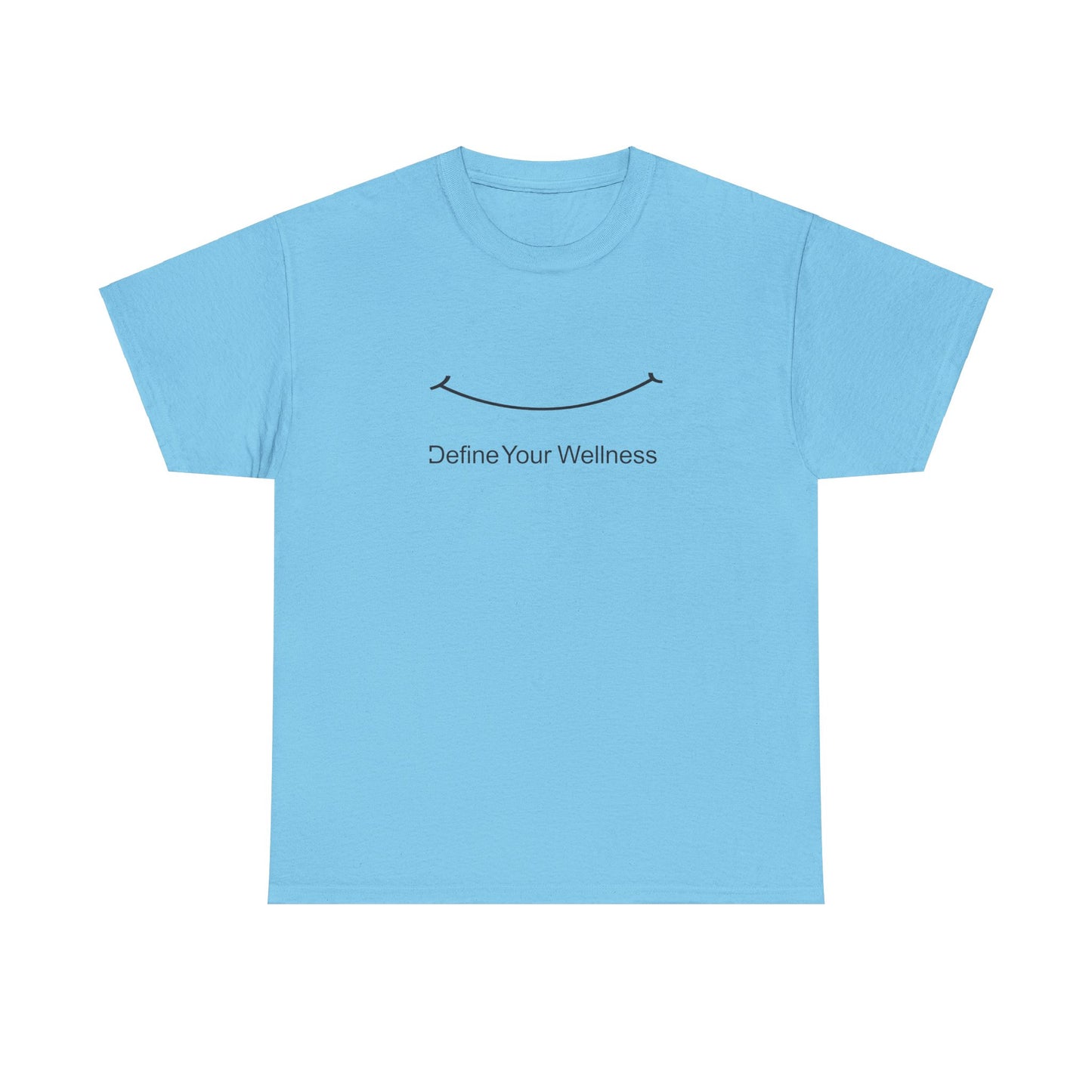 Smile - Define Your Wellness - Unisex Heavy Cotton Tee - 10 colors