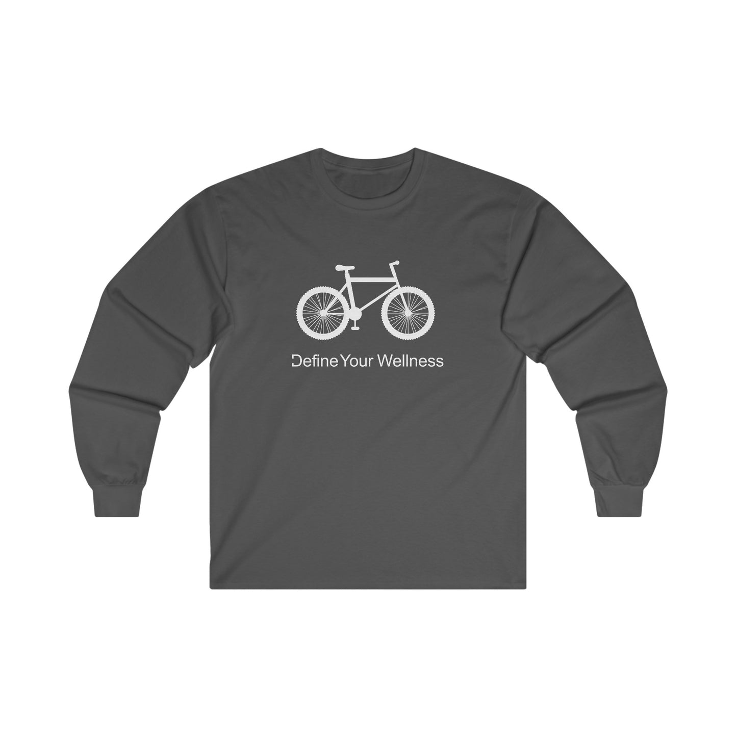 Bike - Define Your Wellness - Unisex Ultra Cotton Long Sleeve Tee - 13 colors