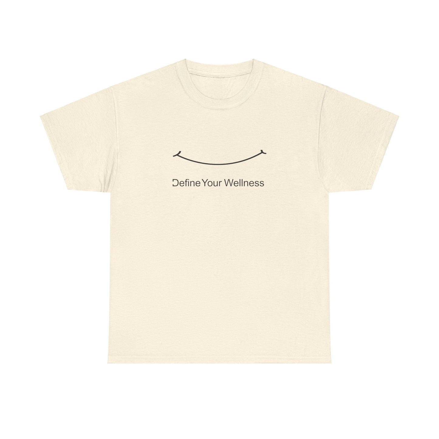 Smile - Define Your Wellness - Unisex Heavy Cotton Tee - 10 colors