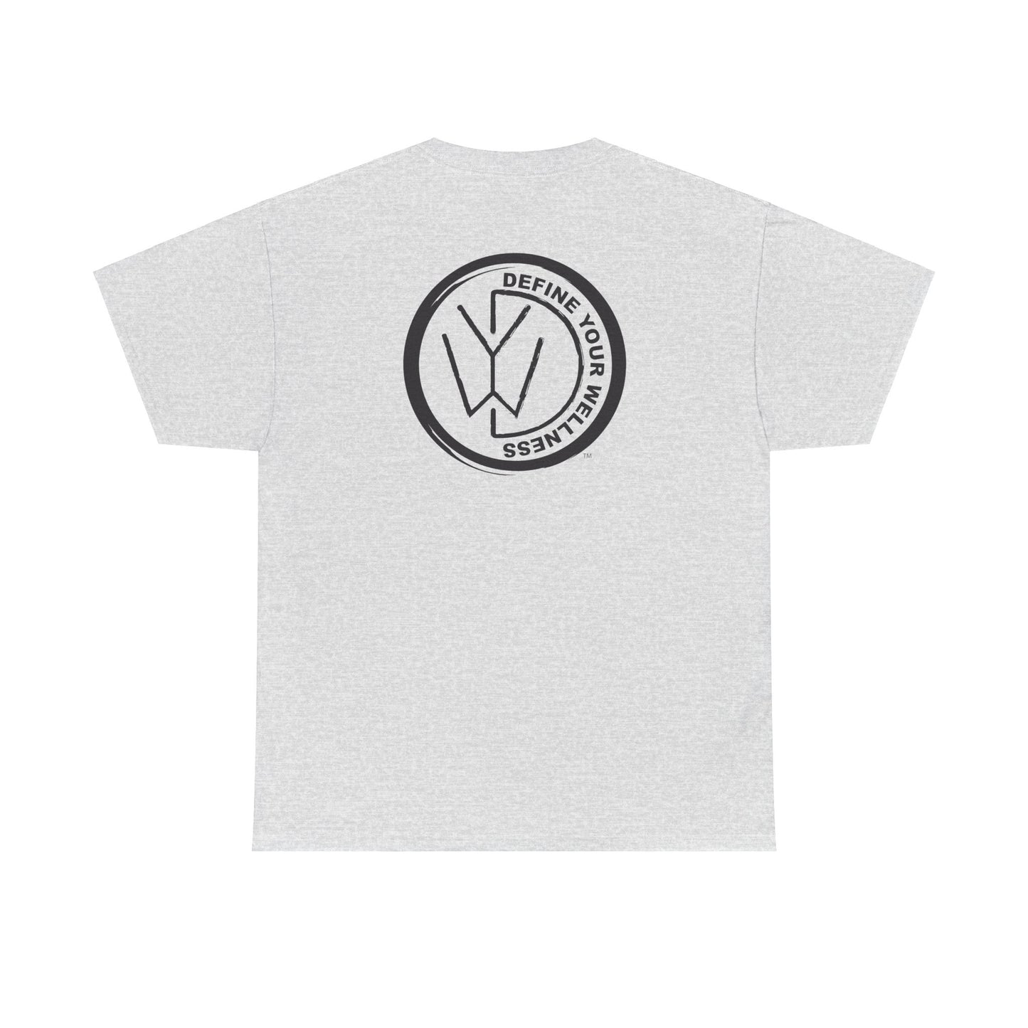 Define Your Wellness - Unisex Heavy Cotton Tee - 13 colors - front & back
