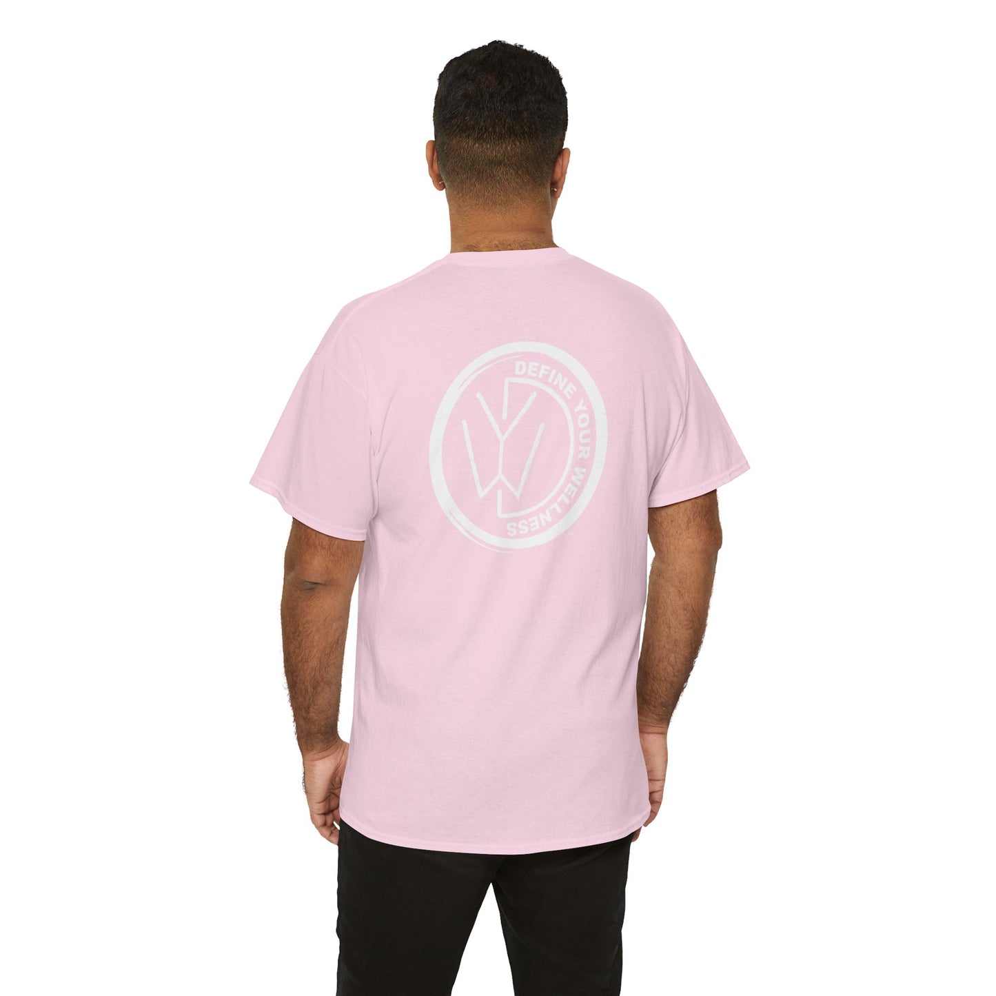 Define Your Wellness - Unisex Heavy Cotton Tee - 13 colors, front & back