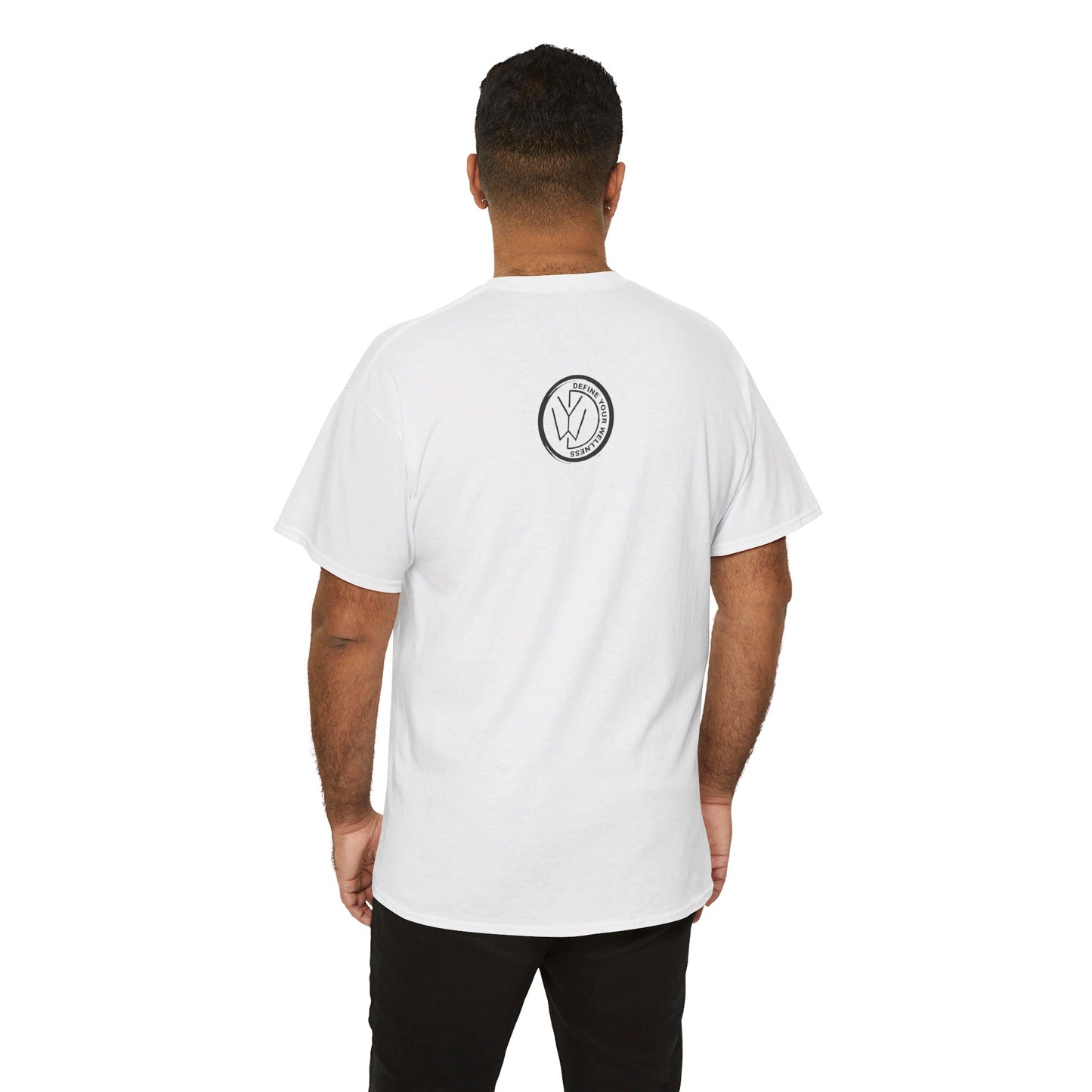 Bike - Define Your Wellness - Unisex Heavy Cotton Tee - 7 colors - front and back