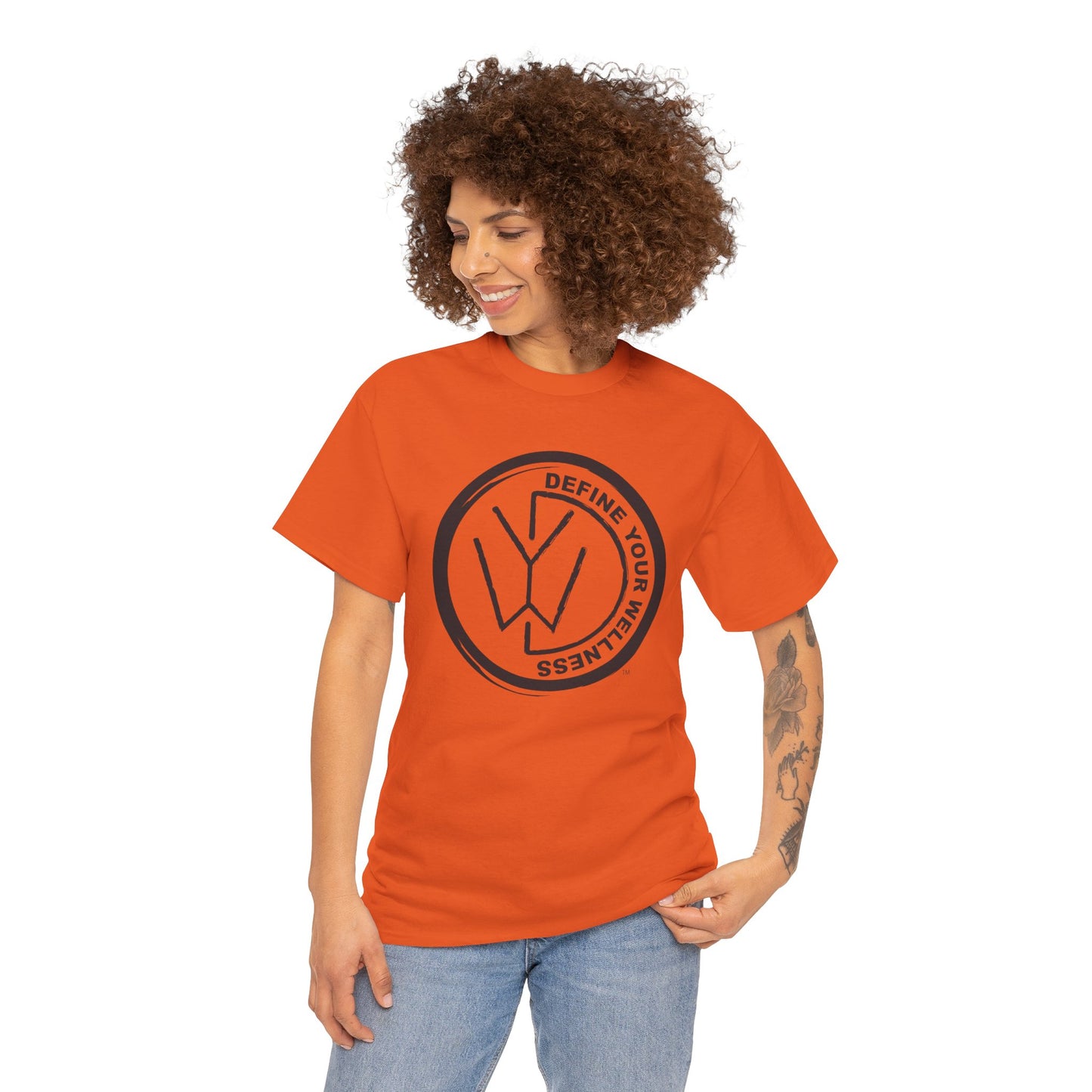Define Your Wellness - Unisex Heavy Cotton Tee - 12 colors