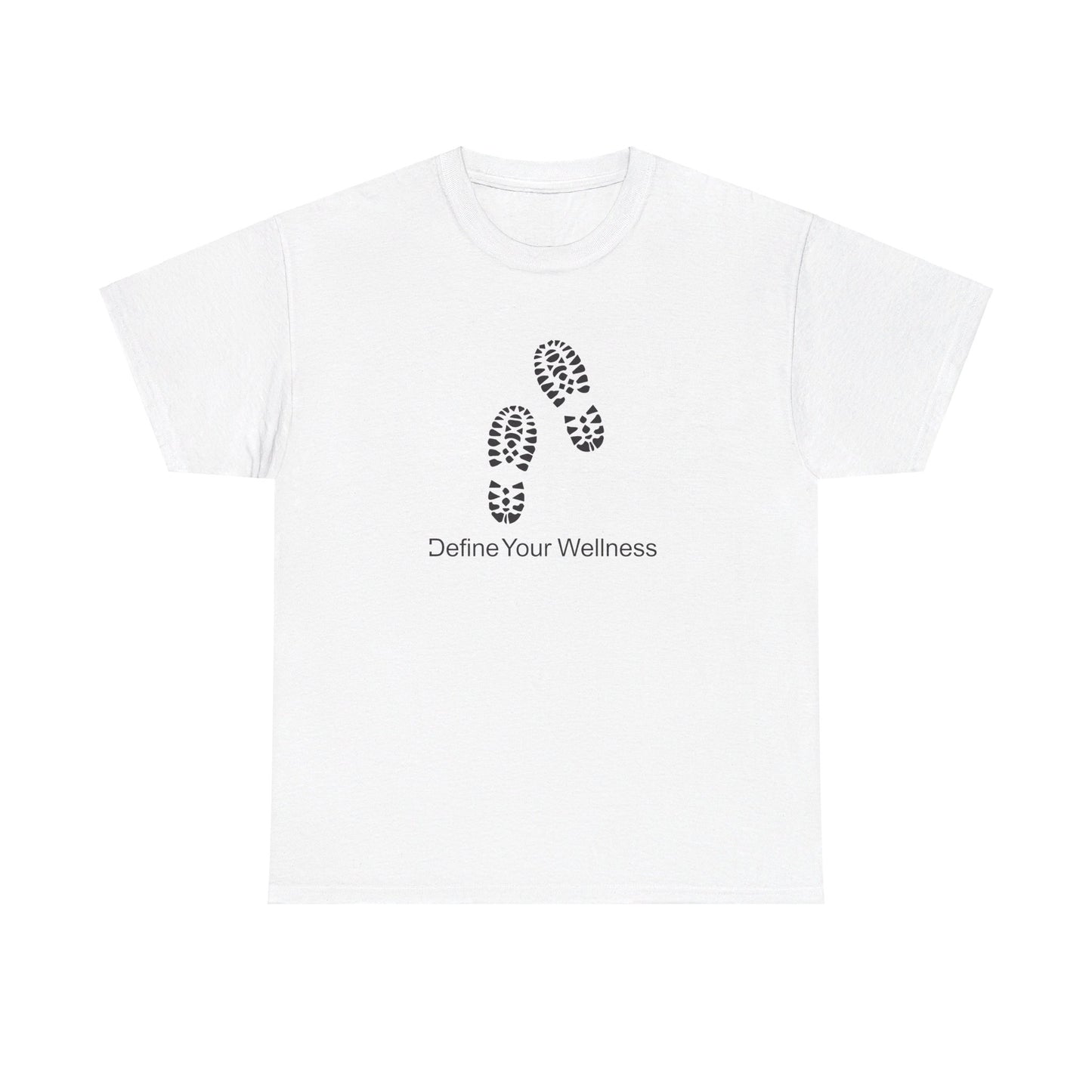 Hike - Define Your Wellness - Unisex Heavy Cotton Tee - 7 colors - front and back