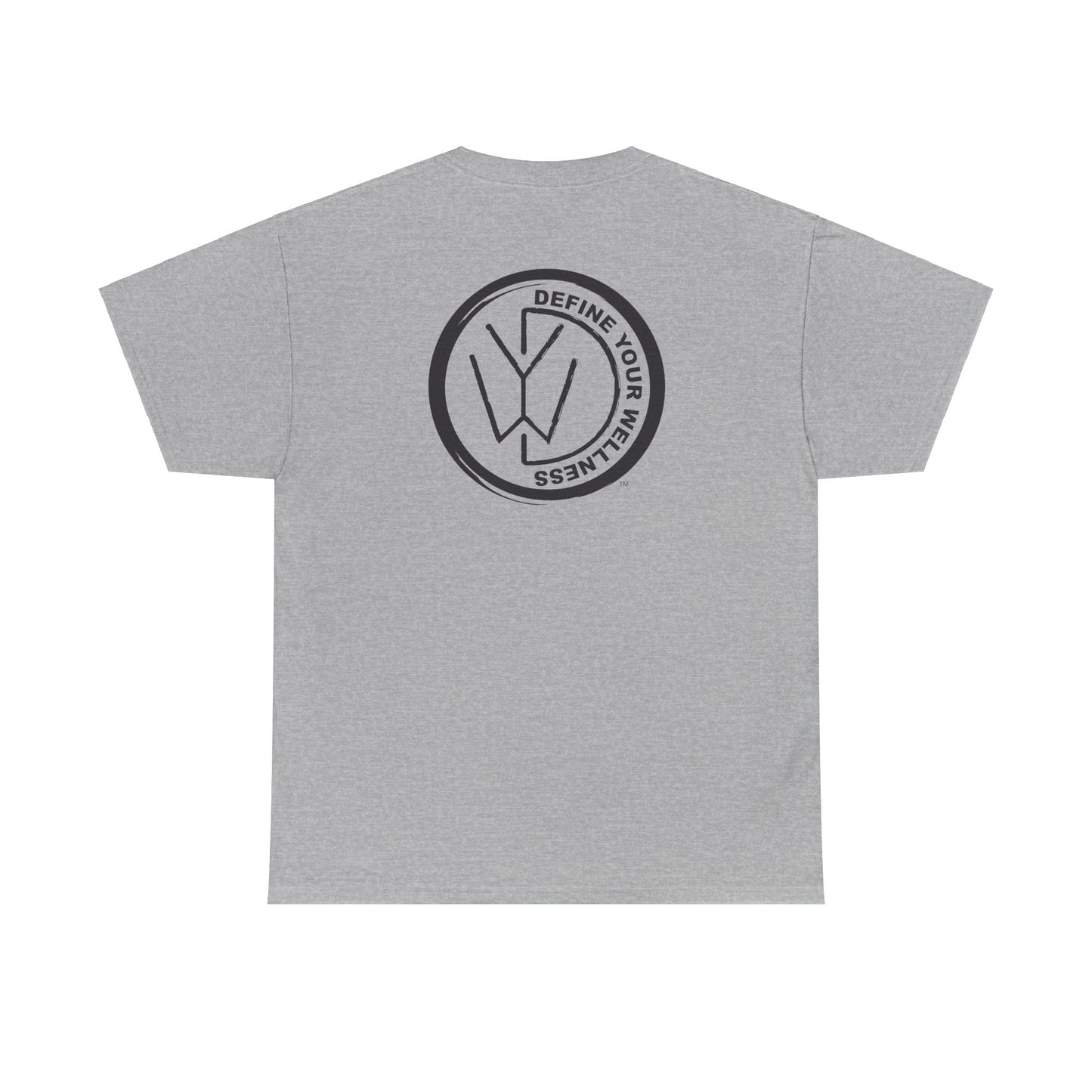 Define Your Wellness - Unisex Heavy Cotton Tee - 13 colors - front & back