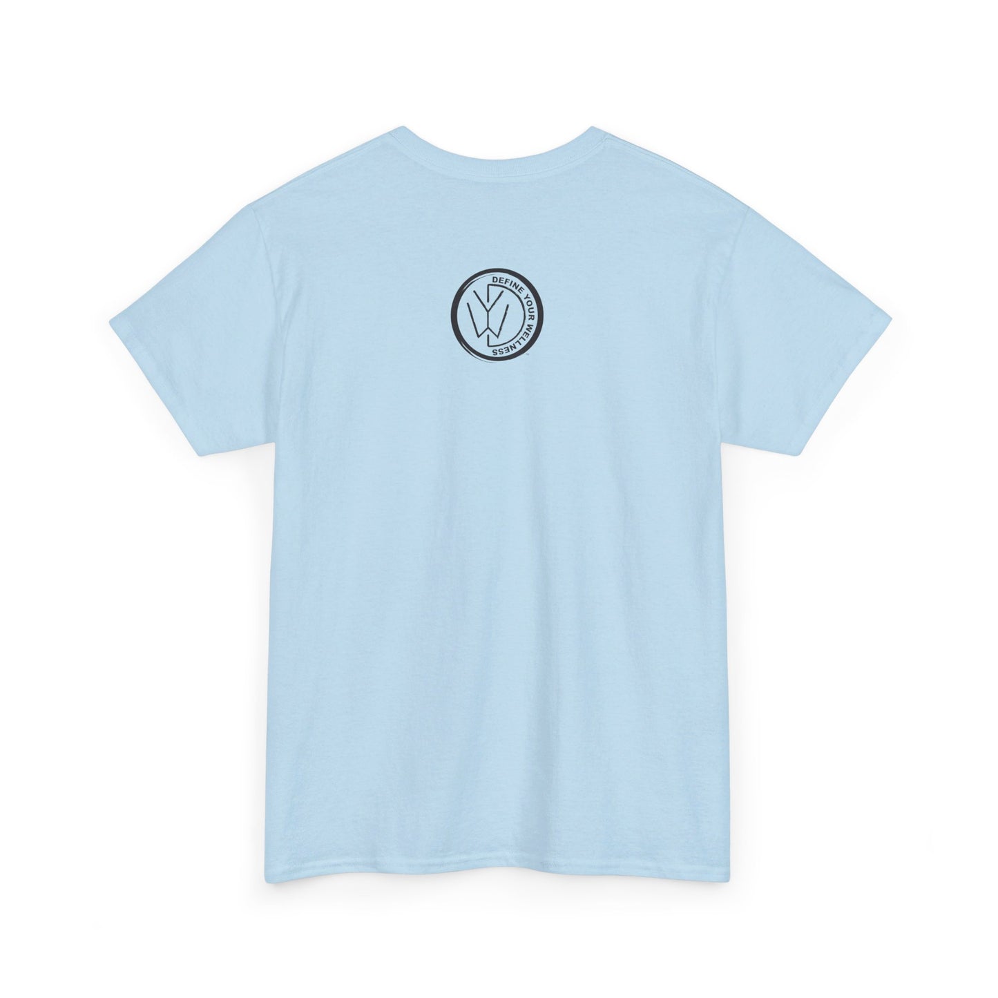 Bike - Define Your Wellness - Unisex Heavy Cotton Tee - 7 colors - front and back
