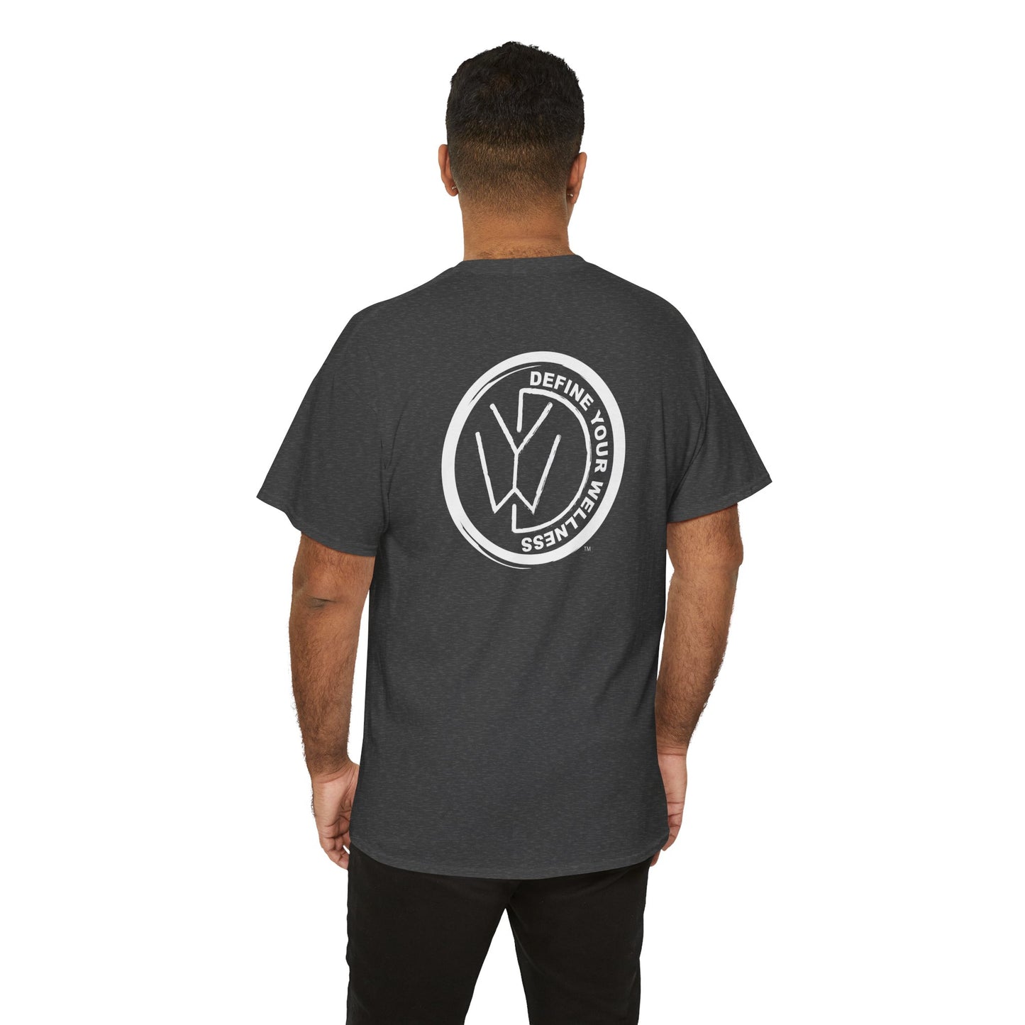 Define Your Wellness - Unisex Heavy Cotton Tee - 13 colors, front & back