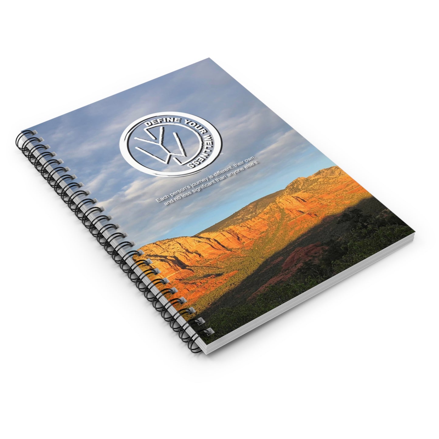 Spiral Notebook - Ruled Line - 6" x 8" (15.2 x 20.3 cm)