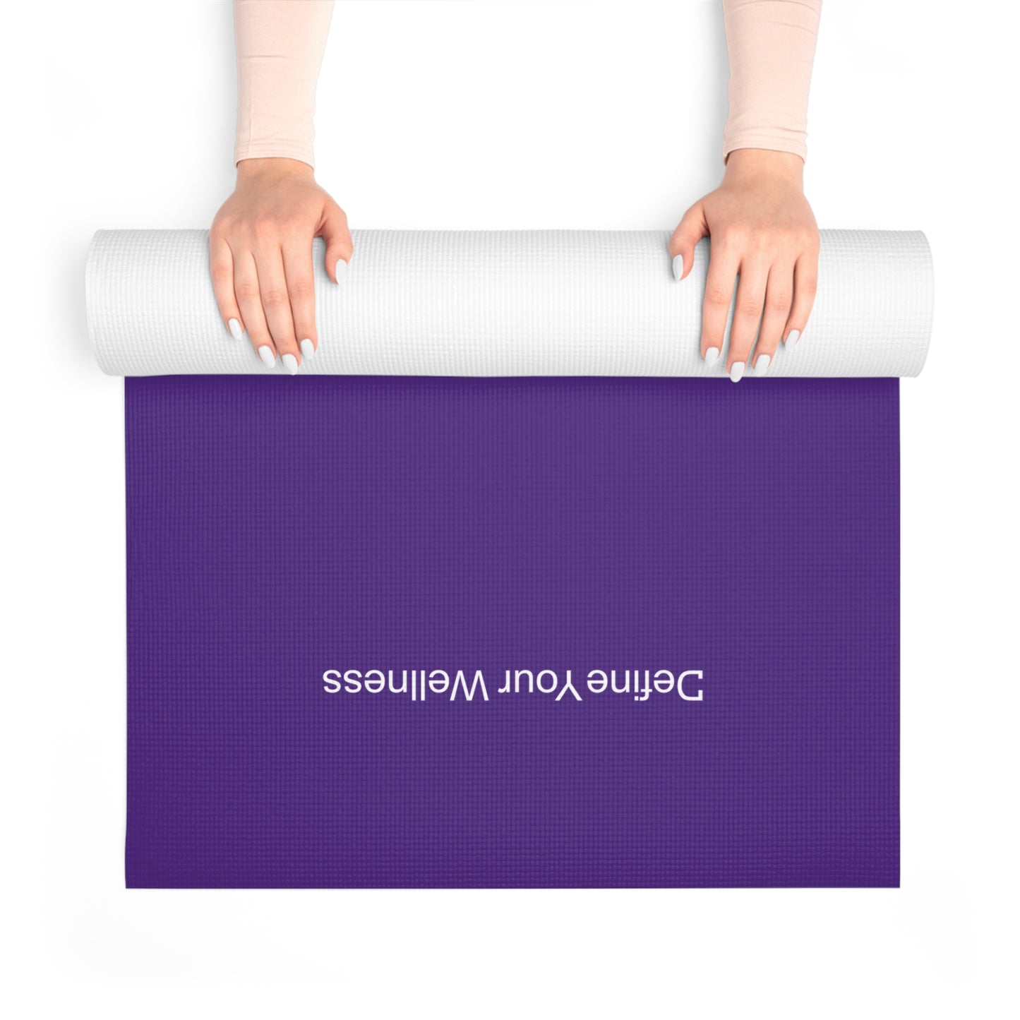 Define Your Wellness Yoga Mat - Purple - Eco-Friendly Foam