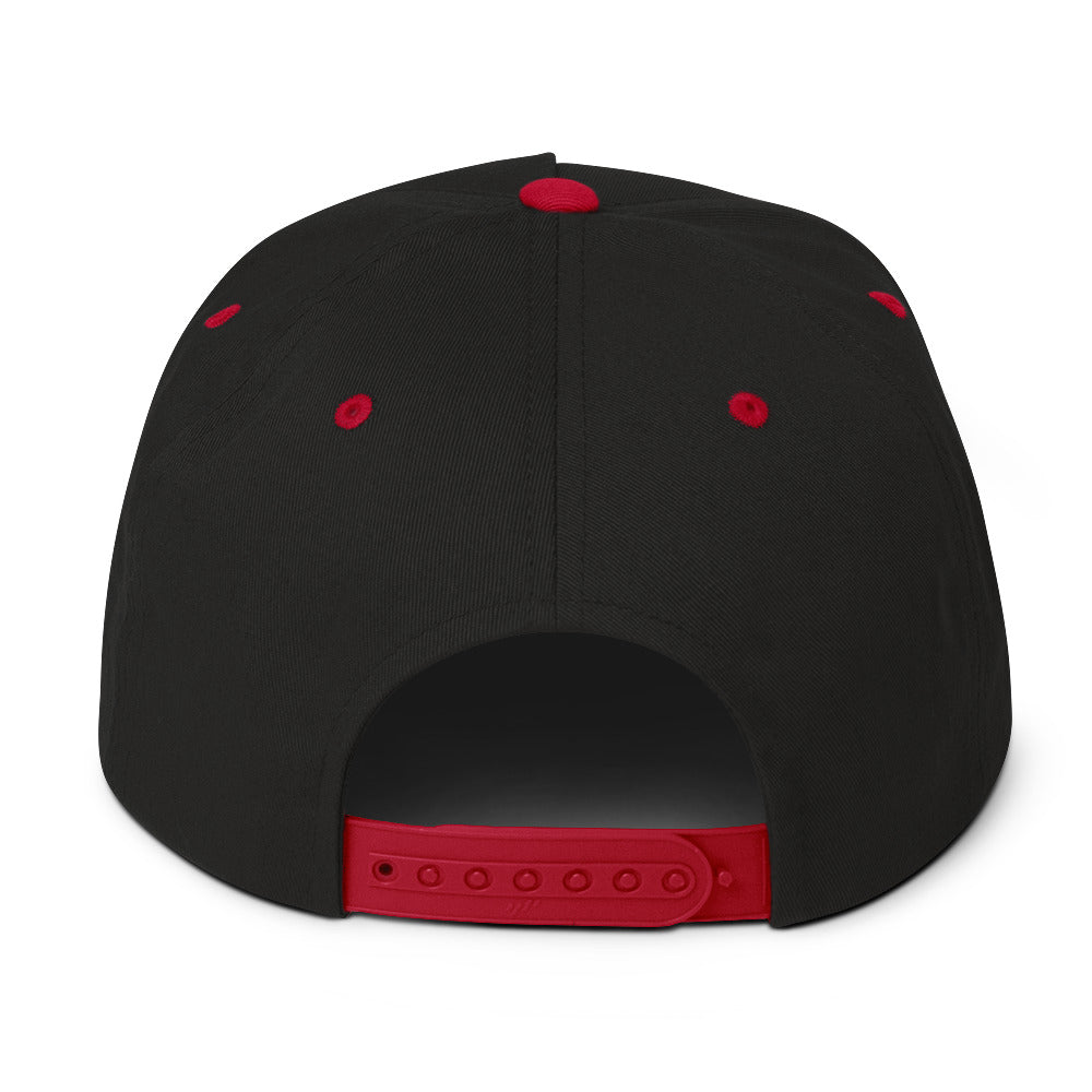 Flat Bill - Snapback cap - 5-color variations - embroidered